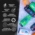 thumbnail image 2 of Gorilla Mind Energy Drink | Unmatched Energy · Amplified Focus | N-Acetyl-L-Tyrosine, Alpha-GPC, 200mg Caffeine, Uridine, Saffron | 0 Sugar Or Artificial Colors | 16oz, 12-Pack (White Frost), 2 of 5