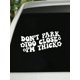 thumbnail image 2 of Don't Park Too Close Decal - Funny Car Decal, Car Window Decal Sticker, 2 of 4