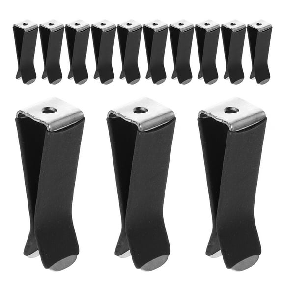 Square Car Air Vent Clip 60pcs Auto Freshener Clips Air Conditioner Outlet Clips For Car Smell Remover Supplies Black