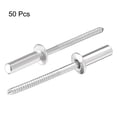 thumbnail image 4 of Unique Bargains 4mm x 16mm 304 Rivets Aveugles en Acier Inoxydable 50 Pack, 4 of 4