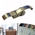 thumbnail image 3 of Crate Suitcase Closure Lever Lock Latch Suitcase Closure Stainless Steel 89mm, 3 of 8