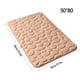 thumbnail image 4 of Billuyoard Alfombrilla de baño de Color sólido para ducha, alfombra absorbente lavable para baño, alfombrilla de baño para entrada de puerta Juegos de accesorios de baño Marrón claro 50x80cm, 4 of 6