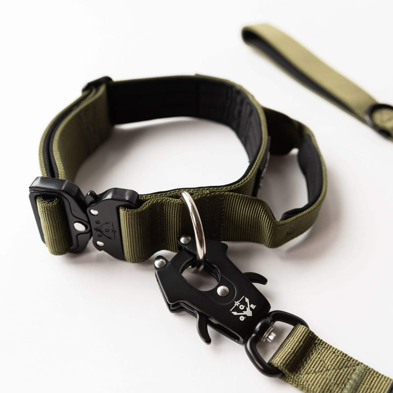 Operation Good Boy Durable Dog Collar, Quick Release, Handle, Size