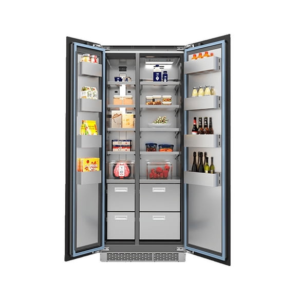 Refrigerador panelable Tecnolam tss906p 91cm Acero inox