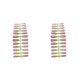 thumbnail image 1 of Soidarity 24 piezas de uñas postizas, diseño de ataúd, estilo degradado a presión, puntas de uñas artificiales, decoración de manicura, accesorio ch01 2piezas Soidarity CBP456278, 1 of 5