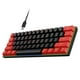 thumbnail image 5 of Teclado para juegos, Mini accesorios para teclado, retroiluminación LED, compacto, 61 teclas, 60%, teclado para juegos RGB con cable para computadora, 5 of 9