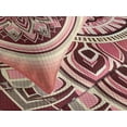 thumbnail image 3 of Ambesonne Pink Quilted Bedspread Set 3 Pcs, Boho Manadala Retrospective, King Size, Dried Rose Peach, 3 of 4