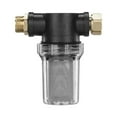 thumbnail image 1 of Washing Machine Water Filter High-pressure Connection Fitting for Pressure Washers and Garden Pipe with EU Standard (Black), 1 of 8