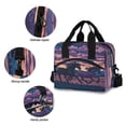 thumbnail image 5 of Insulated Crossbody Lunch Bag 10L Lunch Tote with Adjustable Shoulder Strap for Work Office Picnic Wild Horses Running, 5 of 6