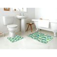 thumbnail image 4 of Yiaed Cactus 1 Print Bathroom Mat Set 2 Pieces Mat Anti-Skid Pad Ultra Soft and Absorbent Bathroom Bath Mat Contour Bath Rugs for Toilet Base, 4 of 6