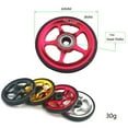 thumbnail image 4 of Bicicleta plegable sólida de 4 piezas Rueda fácil para caminar y Negro Zulema Bicicleta Plegable Easy Wheels, 4 of 8