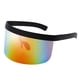 thumbnail image 2 of de sol tamaño con visera y montura protección de lente 400 de verano Multicolor1 Macarena Gafas de sol con visera espejada, 2 of 8