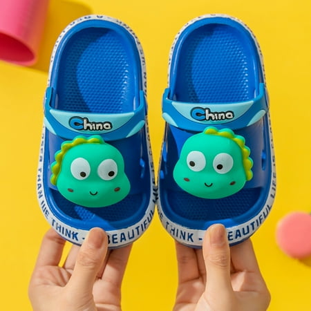 

〖Jisuan〗Girls Slippers Children Summer Toddler Baby Animail Shoes Cartoon Slippers Sandals Boys Girls Girl S Shoes