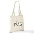 thumbnail image 6 of CafePress - Love Paris With Eiffel Tower And Red Heart Tote Ba - Unisex Canvas Tote Bag, Beige, 1-Piece, 6 of 6