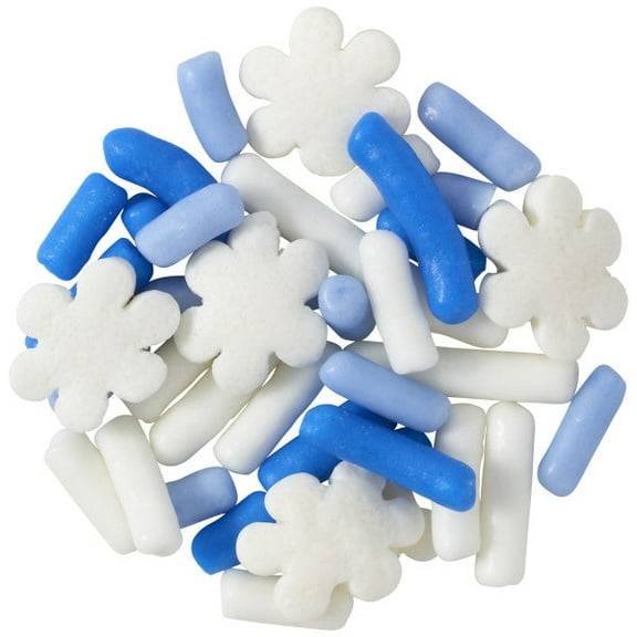 Winter Frost Sprinkle Mix Quins 2oz