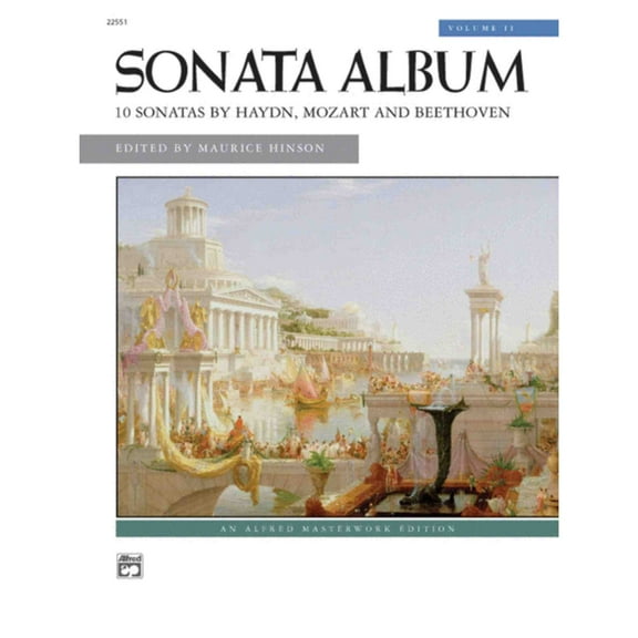 Sonata Album, Vol 2: Comb Bound Book (Alfred Masterwork Edition)