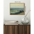 thumbnail image 4 of Drsoum Vintage Grassland River Wall Art Rustic Retro Meadow Stream Prints Farmhouse Classic Decorations for Living Room Kitchen 8x10in Natural Framed, 4 of 6