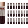 thumbnail image 1 of Calcetines antideslizantes para silla, 24 piezas de algodón elástico antideslizante, 1 of 5