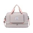 thumbnail image 2 of Lilgiuy Gym Bag Dry And Wet Separation Swimming Bag Waterproof Beach Storage Sports Equipment Backpack Women's Small Bag Winter Clothes for 2022, 2 of 5