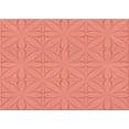 thumbnail image 1 of Ahgly Company Indoor Rectangle Patterned Bright Orange Area Rugs, 2' x 3', 1 of 1