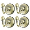 thumbnail image 7 of 4pcs Zinc Alloy Window Curtain Tieback Clothes Hook Drapery Wall Holdbacks Hooks Bronze Tone, 7 of 7