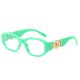 thumbnail image 1 of Gafas de sol vintage para mujer, ligeras, de lujo, estilo femenino, personalizadas, de tendencia, planas, 1 of 5