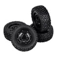 thumbnail image 3 of Rubber Tire, Anti-skid Texture 4pcs Remote Control Truck Tire  For Crawler Remote Control Car, 3 of 8