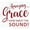 Red, variant on Amazing Grace How Sweet Sound Square Vinyl Lettering Art Wall Decals Stickers 11x9-Inch Chocolate Brown