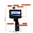 thumbnail image 4 of High-resolution, fast-drying color handheld inkjet printer for trademarks/lot numbers/serial numbers/labels/barcodes ,Crisp, Vibrant Prints, 4 of 5