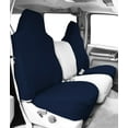 thumbnail image 2 of CalTrend Front Cordura Seat Covers for 1984-2001 Jeep Cherokee - JP109-04CA Blue Insert and Trim, 2 of 3