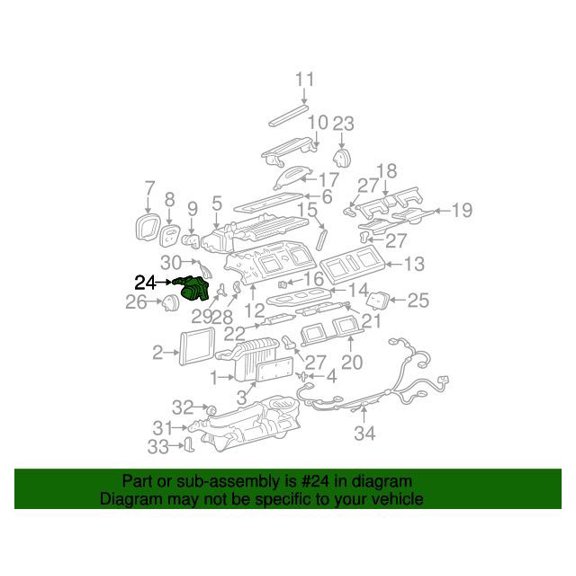 GM 89018381 Actuator Asmair Inl Vlv