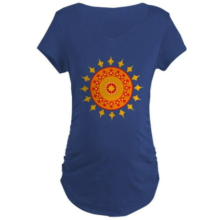 

CafePress - Sun Chakra Maternity Dark T Shirt - Maternity Dark T-Shirt