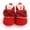 Red, variant on 0-18M Baby Girl Winter Warm Boots Newborn Soft Bow Crib Shoes Baby Dress Shoes Prewalkers