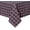 Coffee Checkered, variant on Checkered Vinyl Rectangle Tablecloth, 60 x 102 Inch, 100% Waterproof Oil Proof Spill Proof PVC Table Cloth, Wipe Clean Table Cover for Dining Table, Buffet Parties, Coffee and White