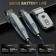thumbnail image 4 of 3 in 1 Hair Clippers for Men Professional, Beard Trimmer and Foil Shaver Electric , Cordless Barber Clippers and Trimmers Set for Hair Cutting and Grooming, Gifts for Men, 4 of 8