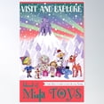 thumbnail image 2 of Island Of Misfit Toys Poster Wall Art, Modern Wall Decor For Living Room Bedroom, 8x12 UNFRAMED, 2 of 3