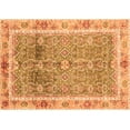 thumbnail image 1 of Ahgly Company Indoor Rectangle Oriental Orange Traditional Area Rugs, 4' x 6', 1 of 4