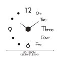 thumbnail image 4 of Reloj Reloj de Pared Creativo Silencioso DIY Reloj de Decoración Tridimensional Reloj Europeo AHeartcove SZ221208-0245JD, 4 of 4