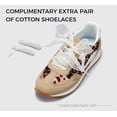 thumbnail image 4 of LUCKY STEP Womens Fashion Sneakers Trendy Tennis Shoes Stylish Retro Casual Shoes,Leopard, 4 of 7