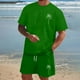 thumbnail image 2 of Playeras De Compresión Para Hombre, Conjunto De Dos Piezas De Camiseta Y Pantalones Cortos De Manga Corta Con Estampado Completo Para Hombre, Camisa Estampada Y Pantalón Corto., 2 of 5