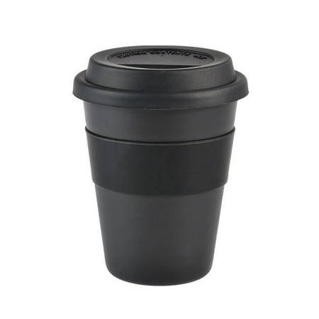 

Portable Coffee Cups 400ml Creative Tea Coffee Cup Outdoor Travel Heat Insulated Travel Mug With Silicone Lid Mouthwash Reusable