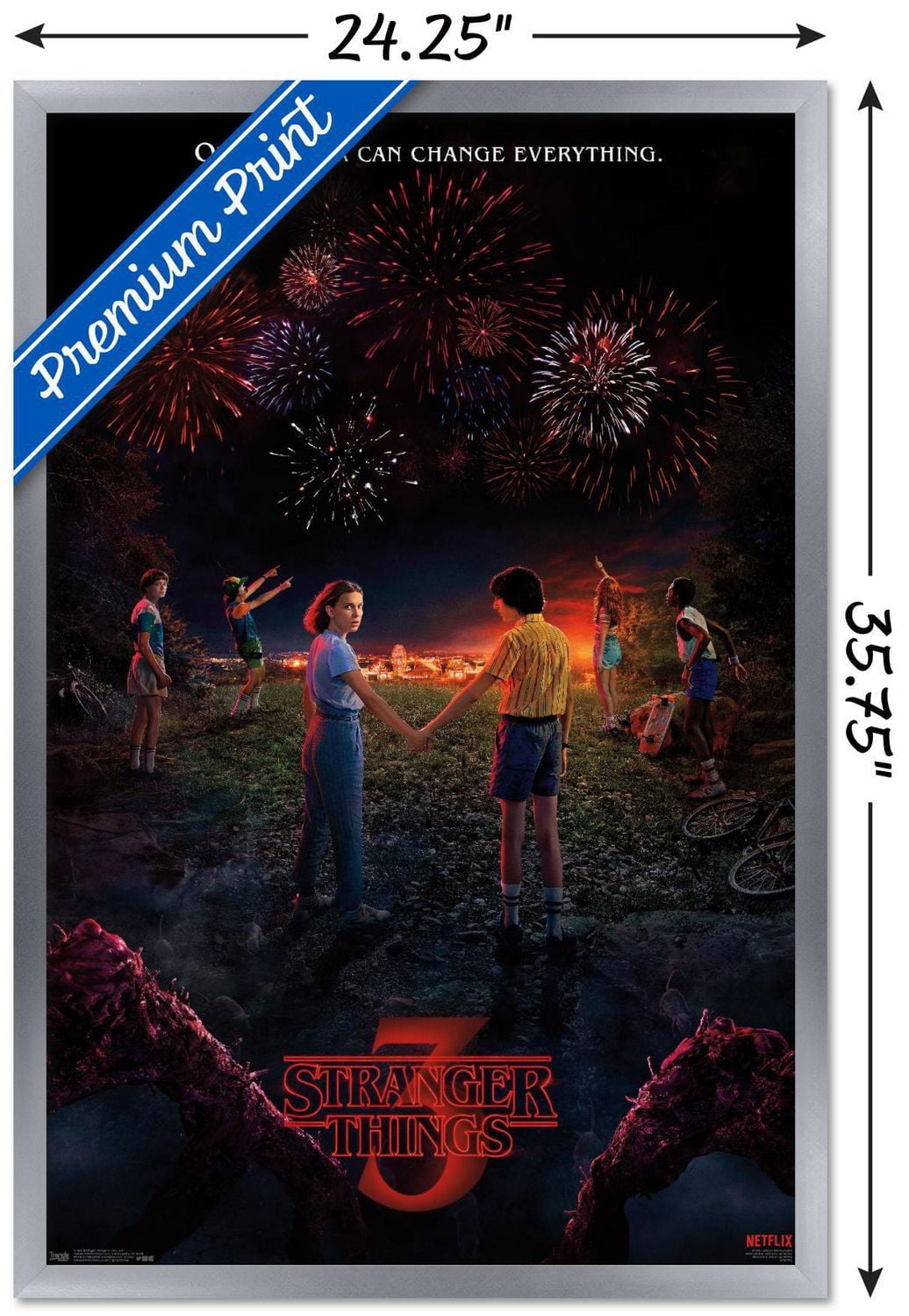 Netflix Stranger Things: Season - Key Art Wall Poster