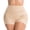 Beige, variant on Shapewear for Women Tummy Control High Waisted Cross Compression Belly Shapewear Underwear Smoothing Butt lifing Shapewear Panties