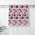 thumbnail image 5 of Pofeuu Skull lips record Guitar Print Hand Towel 27.5" x 16" Soft Absorbent Towel for Bathroom SPA Gym Hotel, 5 of 6