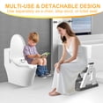 thumbnail image 5 of RUPOUN Potty Training Seat 2-in-1 with 2 Step Ladder Foldable and Adjustable Height, 5 of 9