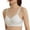White, variant on Kiijoy Big Girls Seamless Bra Soft Padded Training Bralette with Adjustable Straps, Sizes 9-11