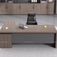 thumbnail image 4 of Student Storage Reception Office Desk Monitor Modern Conference Wood Computer Desks Office Executive Escritorio Office Furniture My Lux Decor Round, 4 of 16