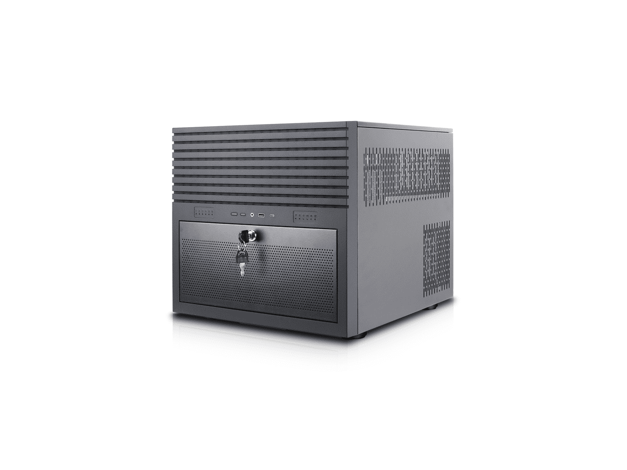 Rosewill HEARTH NAS PRO | Server Chassis | Supports up to 12 x 3.5" Hot Swap HDD and 6 x 2.5" SSD | E-ATX Compatible | 5 x 120mm PWM Fans | 240mm AIO Support | USB 3.2 Type-C | Ideal for Home Servers