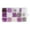 Purple, variant on Bead Kits for Jewerly Making - 600pcs Bead Craft Set - DIY Bracelets, Necklaces, and Earrings Supplies Box - Arts and Crafts for Kids, Girls, Teens, Adults - Yellow Stone - Assortment 223