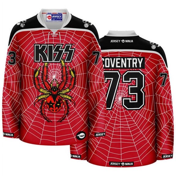 KISS Spiderweb Coventry Hockey Jersey